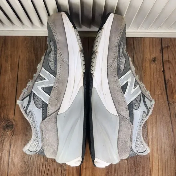 New Balance 990 v6 Womens Sz 9 EE Wide Gray Castlerock Shoes Made in USA W990GL6