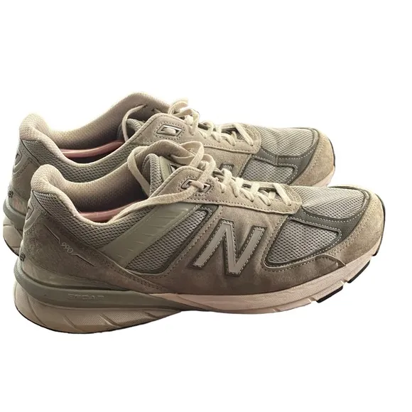 New Balance 990v5 Men’s Shoes Size 10.5 2E Wide Grey M990GL5 USA NO INSOLES