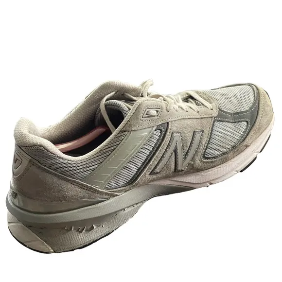 New Balance 990v5 Men’s Shoes Size 10.5 2E Wide Grey M990GL5 USA NO INSOLES