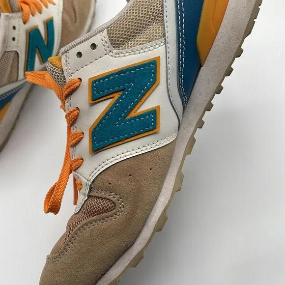 New Balance 996 - Classic Athletic Sneakers Shoes - Biege Orange - 6.5