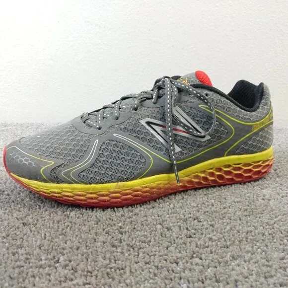 New Balance Fresh Foam 980 Mens Size 12.5 Wide Width Running Shoes Gray Low Top