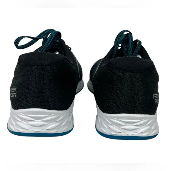 New Balance Fresh Foam Arishi V2 Mens Size 12 4E Wide Black Blue Shoes Sneakers