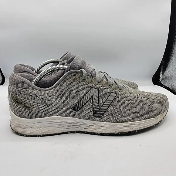 New Balance Mens 11.5 Fresh Foam Arishi Gray Athletic Outdoor Shoes - MARISRS1