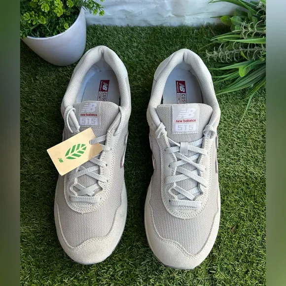 New Balance Men's 515 Sneakers -size 11.5. New /no box grey/white/red