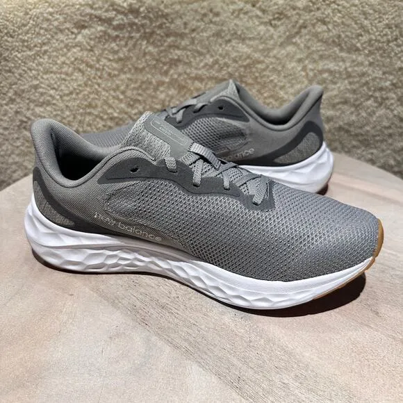 New Balance Mens Fresh Foam Arishi v4 Gray Running Shoe Size 10 Wide New MARISEG