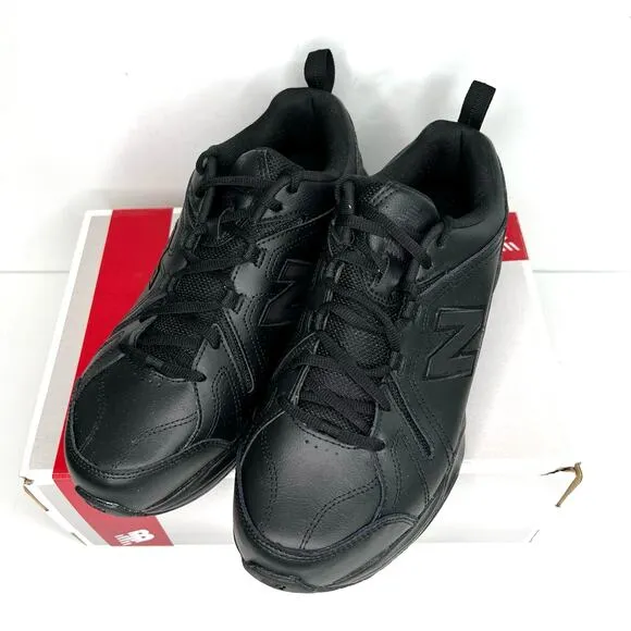 New Balance men’s wide 4E black training sneakers shoes MX608V48