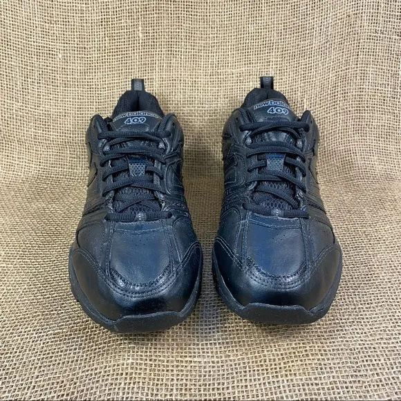 New Balance Running Walking 409 Black Cross Training Shoes Size 9.5 Wide 4E