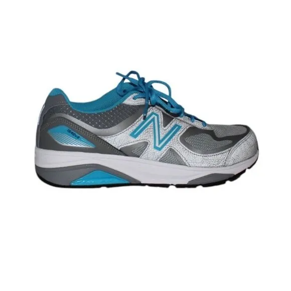 New Balance Womens Size 8.5 1540v3 W1540SP3 Shoes/Sneakers  Gray/Blue NEW  XWide