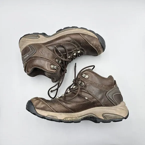 New Balance Women's Size 9 US 978 WW978GT Gore-Tex Hiking Boots Brown Rollbar GR