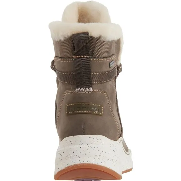 new Bionica Olesha All-Weather Boots Waterproof For Women in Taupe Green 69S3