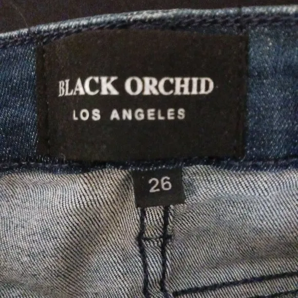 NEW Black Orchid Jude Crop Skinny Goodvibes‎ Jeans, Size 26