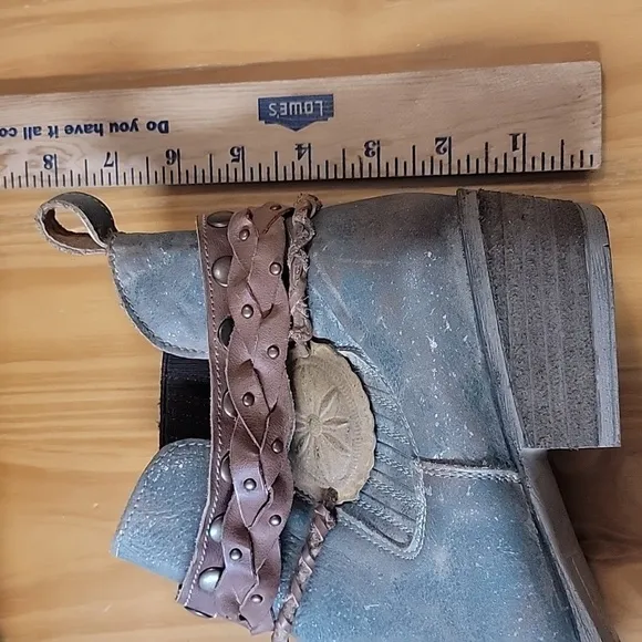 New Circle G By Corral Women's Boots - Harness &amp; Stud Shortie - Green, 10