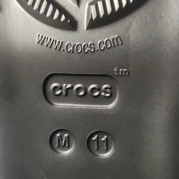 NEW! Crocs Siren Studded Platform Clog Slip-On Black Shoes