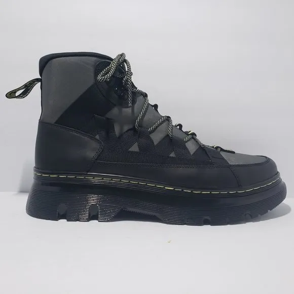 NEW Dr. Martens Boury Casual / Work Boots Lace Up Black Gray Men's Size 13