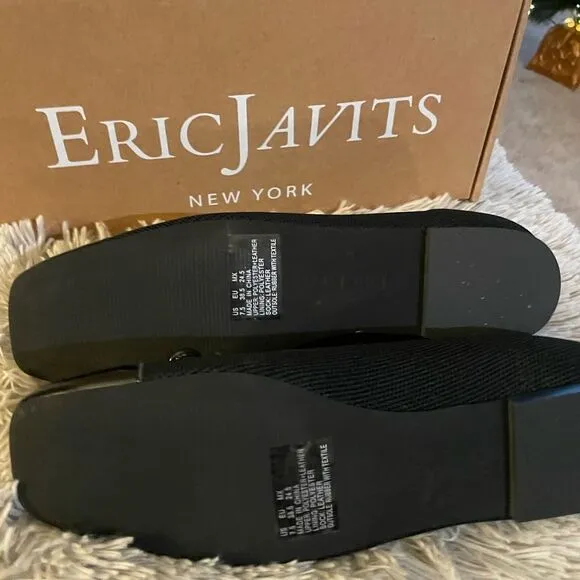 New Eric Javits Designer Flat Shoes 7.5