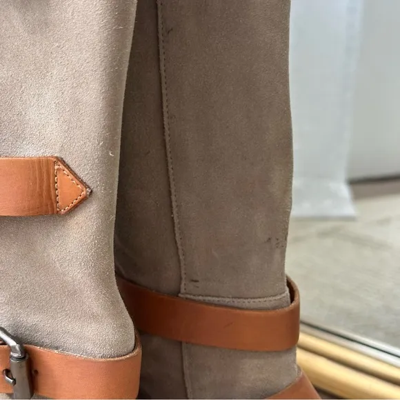 NEW Free People Tristie Buckle Knee High Boots