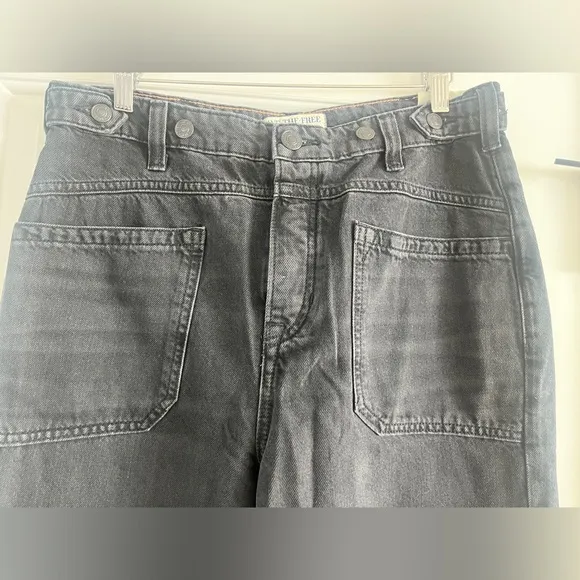 NEW Free People We The Free Palmer Cuffed Jeans