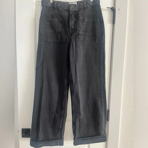 NEW Free People We The Free Palmer Cuffed Jeans