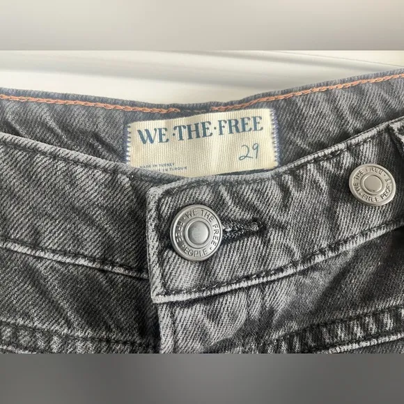 NEW Free People We The Free Palmer Cuffed Jeans