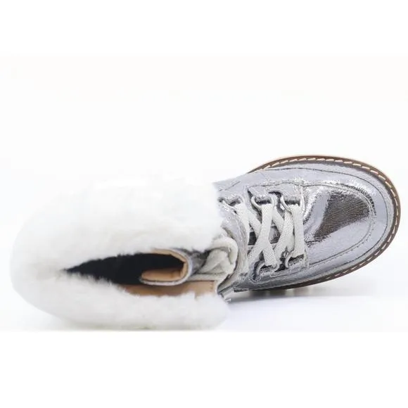 NEW FREE PEOPLE women's cozy jasper hiker in pale pewter