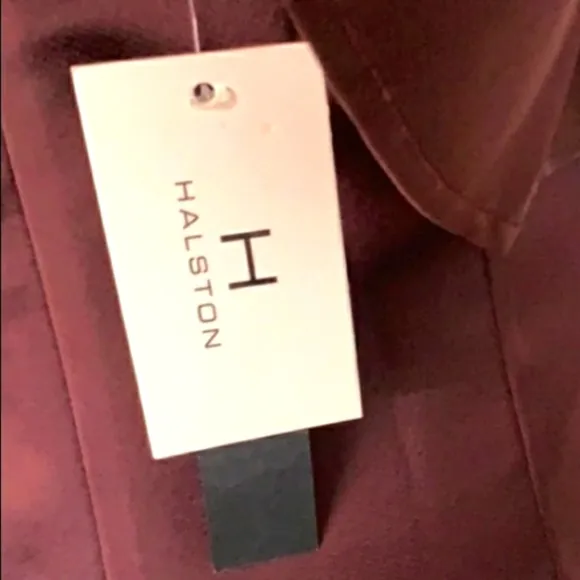 NEW H by Halston Ruffle Dress Mini Eggplant Strapless Dance Evening Elegant Chic