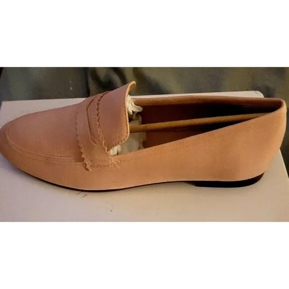 New In Box J. Jill Womens Flat Shoes Suede Slip ons Size 8 Rose‎ Petal