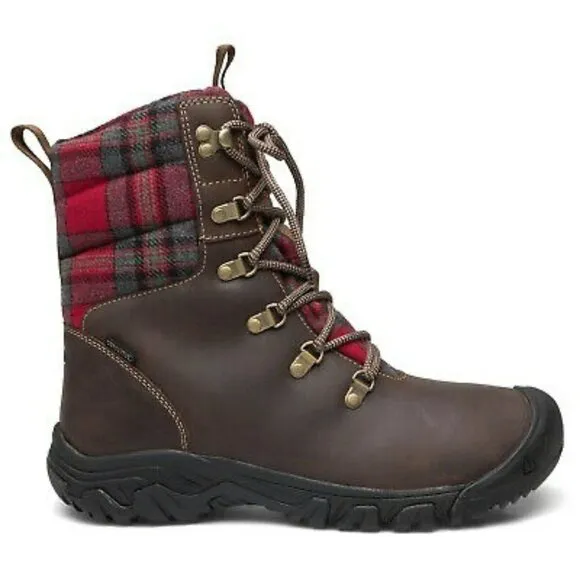 New KEEN Greta Insulated Waterproof Boots for Ladies Size 7.5