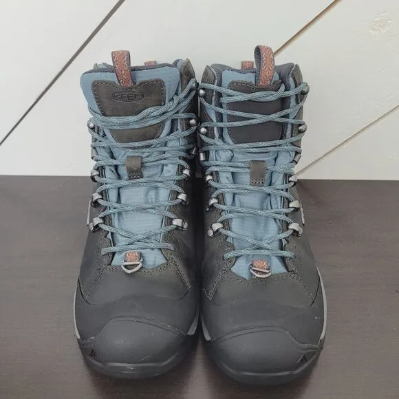 NEW Keen Womens 8 Revel IV Mid Polar Hiking Boots Waterproof Thermal 12CT