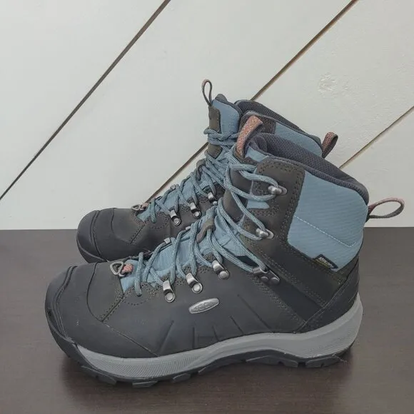 NEW Keen Womens 8 Revel IV Mid Polar Hiking Boots Waterproof Thermal 12CT