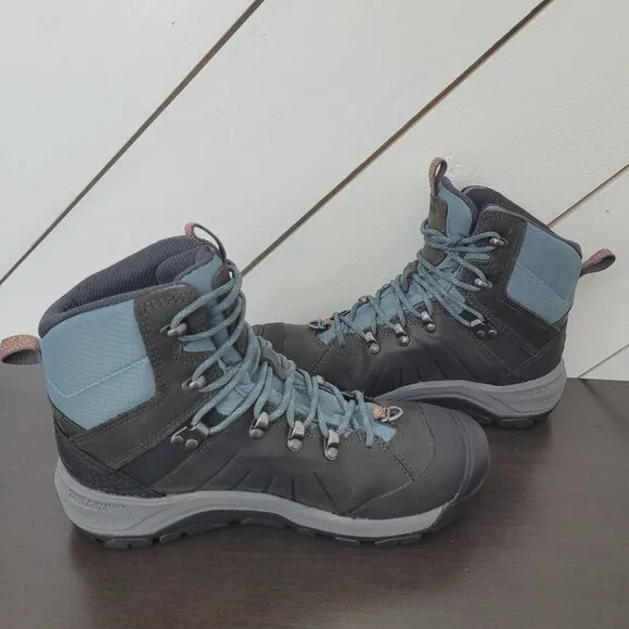 NEW Keen Womens 8 Revel IV Mid Polar Hiking Boots Waterproof Thermal 12CT