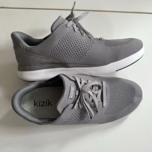 NEW Kizik Lima Unisex Shoes Men's 12 Women's 13.5‎ X-Wide Gray