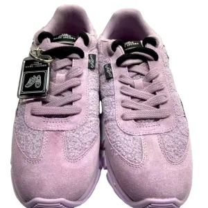 NEW MARC JACOBS Womens The Teddy Joggers Size 10 Sneakers Casual Low-Top Logo