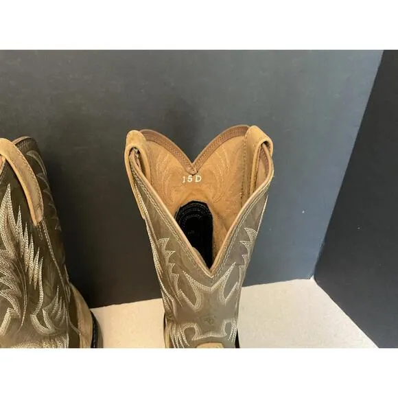 New! Mens ARIAT WORK WorkHog Soft Toe Pull-On Work/Western Boots. Size 15D.