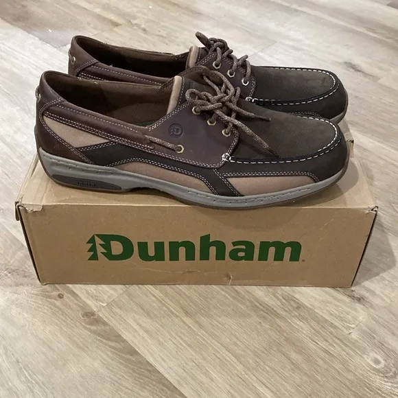 NEW Men’s Dunham Extra Wide Captain Boat Shoes