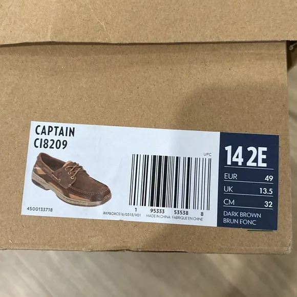 NEW Men’s Dunham Extra Wide Captain Boat Shoes