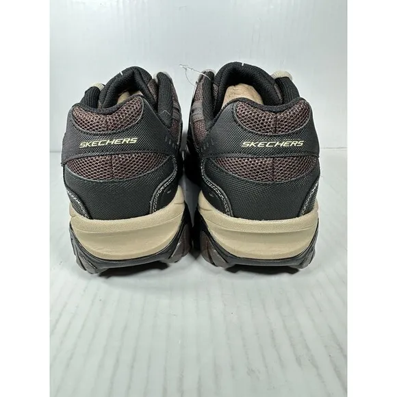 NEW Mens Skechers After Burn M. Fit Shoes Brown #50125EWW/BRTP Size 9 Extra Wide