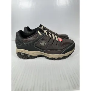 NEW Mens Skechers After Burn M. Fit Shoes Brown #50125EWW/BRTP Size 9 Extra Wide