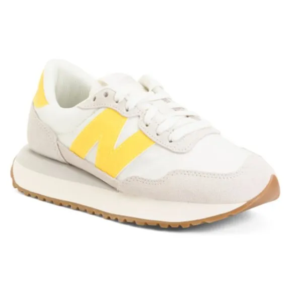 NEW New Balance 237 Casual Women's Sneakers Shoes White Yellow various sizes
