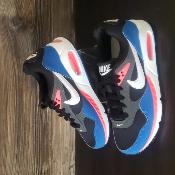 New Nike Air Max Correlate Blue Gray Sneakers Casual Streetwear Everyday Shoes