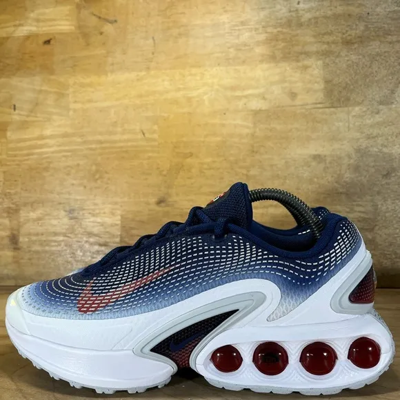 NEW Nike Air Max DN USA Mens Size 8.5 Shoes Sneakers Olympics Red White Blue