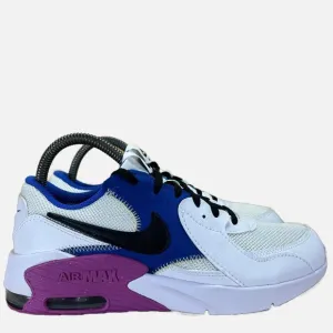 NEW Nike Air Max Excee Womens Size 7 (5.5Y) Shoes Sneakers White Royal Fuchsia