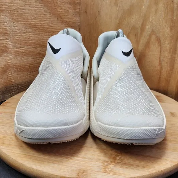 New Nike Go Flyease Womens White Slip On Running Shoes Size 10 Sneakers