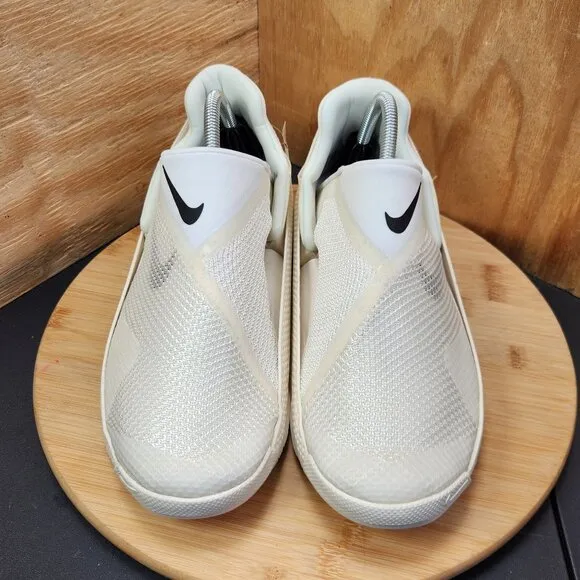 New Nike Go Flyease Womens White Slip On Running Shoes Size 10 Sneakers