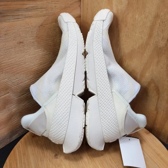 New Nike Go Flyease Womens White Slip On Running Shoes Size 10 Sneakers