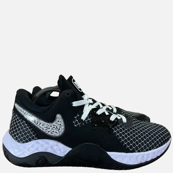 NEW Nike Renew Elevate 2 Womens Size 10.5 Basketball Shoes Sneakers Black White