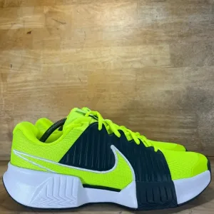 NEW Nike Zoom Challenge Mens Sz 10.5 Pickleball Shoes Sneakers Volt Armory Navy
