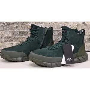 NEW Oakley Men's Coyote Mid Zip Boots Hunter Green Lace-Up Shoes US 14 Outdoor