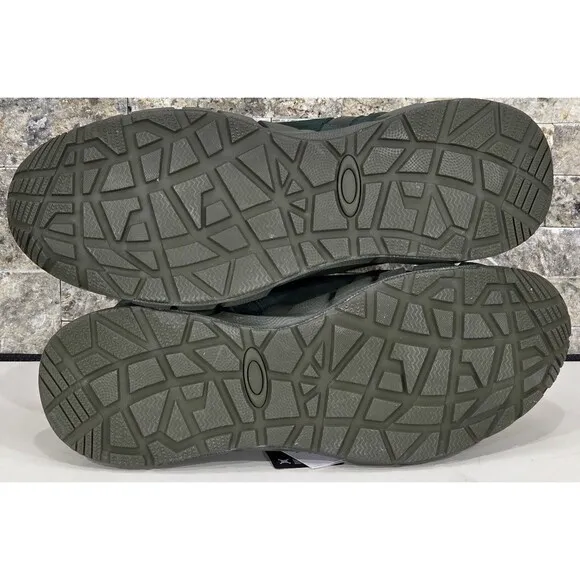 NEW Oakley Men's Coyote Mid Zip Boots Hunter Green Lace-Up Shoes US 14 Outdoor