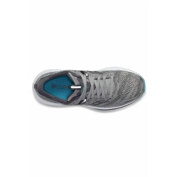 NEW SAUCONY women omni 21 running shoes - wide in alloy/rainfall