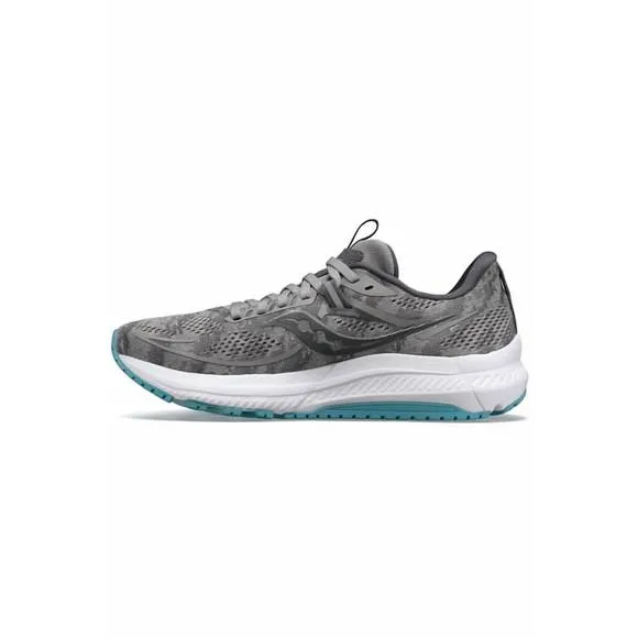 NEW SAUCONY women omni 21 running shoes - wide in alloy/rainfall